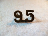 95th Battalion (Toronto) Shoulder Numeral